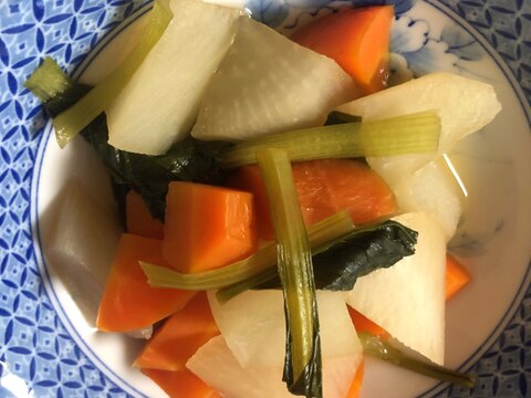 納豆のタレを活用☆根菜煮